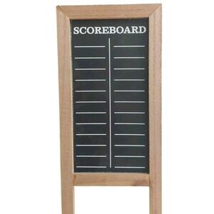 Wooden Framed Scoreboard Chalkboard For Games & Events